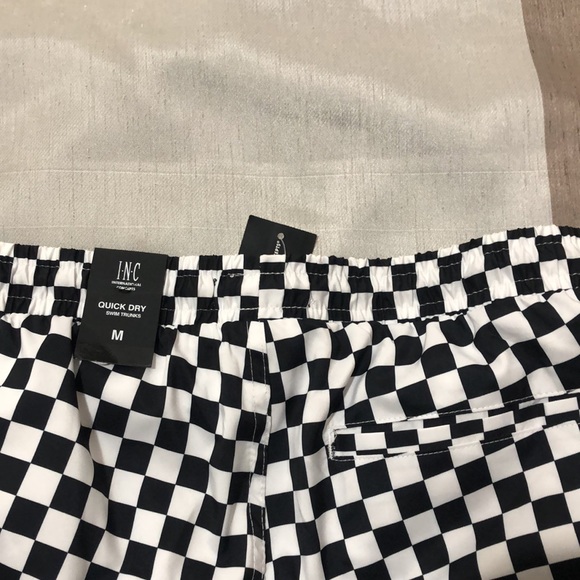 INC Quick Dry Swim Trunks - Picture 4 of 4